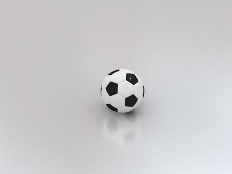 Football Modello 3D