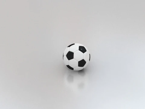 Calcio Modello 3D