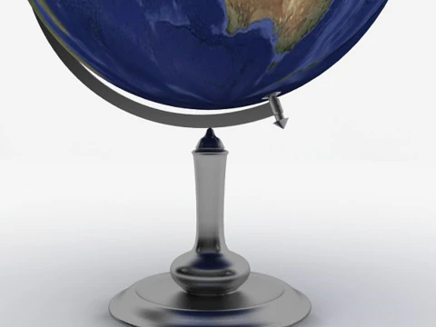Antique Globe 3D Model