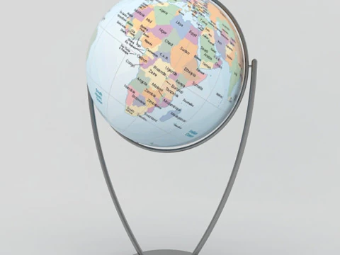 Globe 3D Model