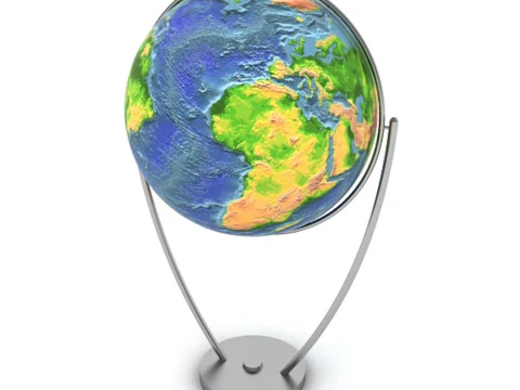 Globe 3D Model