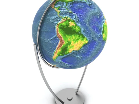 Globe 3D Model
