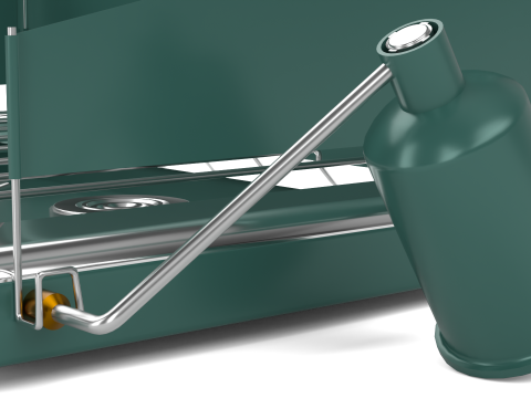 Portable Gas Stove 3D Model