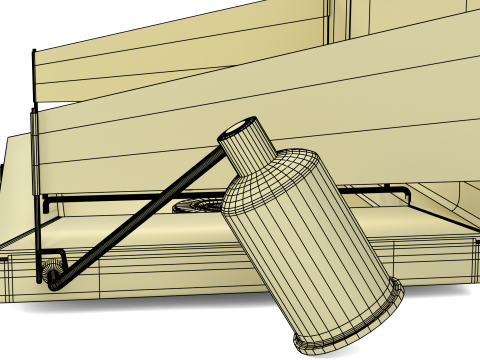 Portable Gas Stove 3D Model