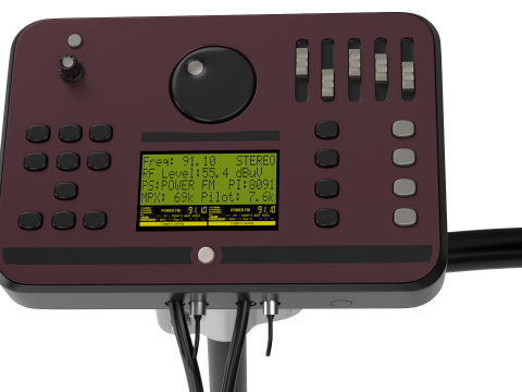Electronic Drum Set 3D Model