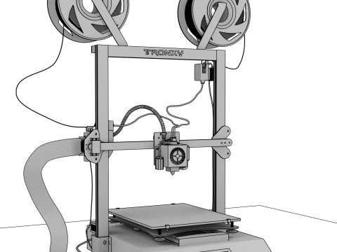 3D Printer Tronxy 3D Model