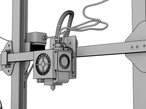 3D Printer Tronxy 3D Model