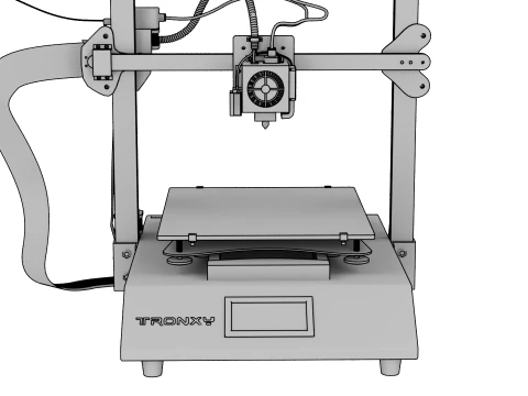 3D Printer Tronxy 3D Model