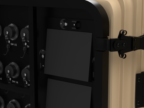 Nó SFF C2 de controle de comando de fator de forma pequeno Modelo 3D