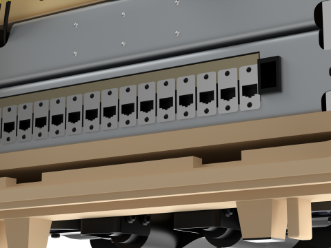 Nó SFF C2 de controle de comando de fator de forma pequeno Modelo 3D