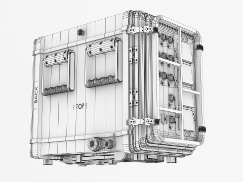 Nó SFF C2 de controle de comando de fator de forma pequeno Modelo 3D