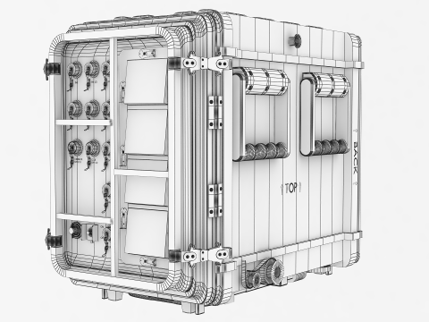 Nó SFF C2 de controle de comando de fator de forma pequeno Modelo 3D