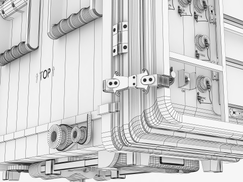 Nó SFF C2 de controle de comando de fator de forma pequeno Modelo 3D