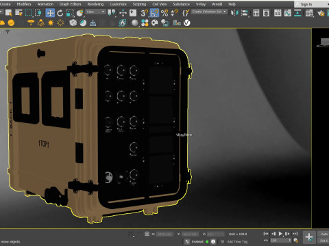 Nó SFF C2 de controle de comando de fator de forma pequeno Modelo 3D