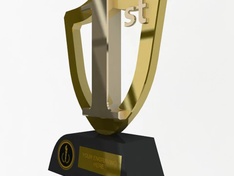 1st Prize Trophy 3D Model