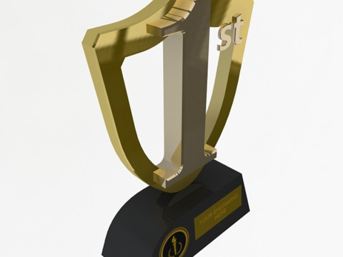 1e prijs trofee 3D Model