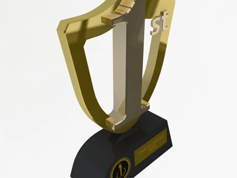 1st Prize Trophy 3D Model