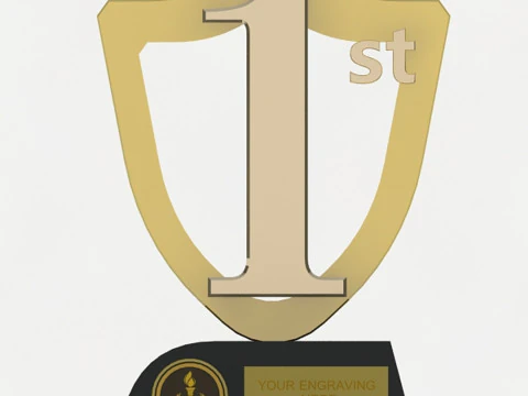 1st Prize Trophy 3D Model
