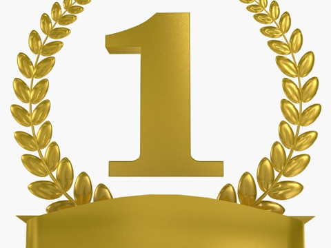 1e prijs trofee 3D Model