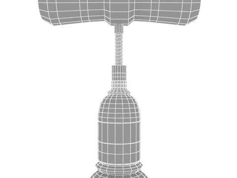 Antique Corkscrew 3D Model