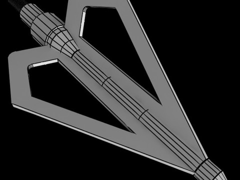 Ponta de flecha Modelo 3D