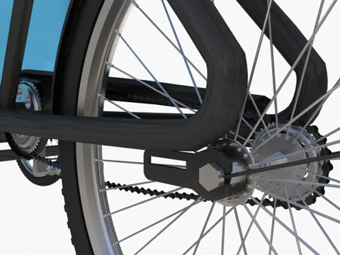 Тележка с мороженым Бена Джерриса 3D Модель