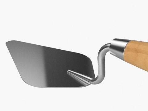 Ziegelkelle 3D Modell