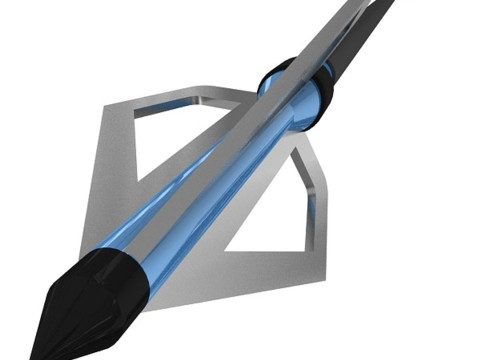 Panah Kepala Lebar Model 3D