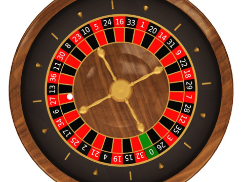 रूलेट व्हील 3D मॉडल