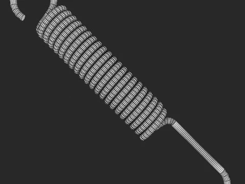 Coil Spring 3D Model