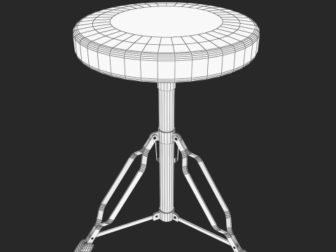 ドラムスローン 3Dモデル