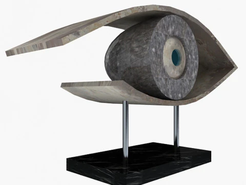 Escultura de ojo Modelo 3D