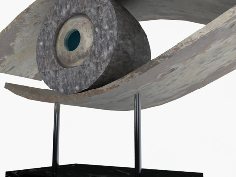 Escultura de Olho Modelo 3D