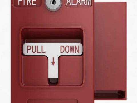 Fire Alarm 3D Model