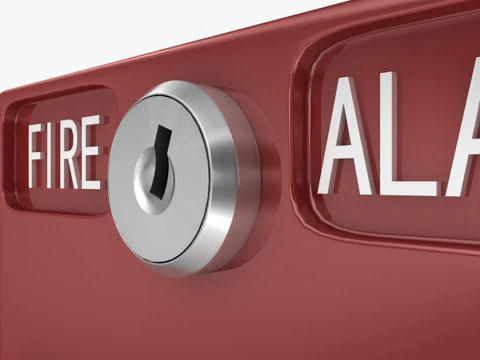 Fire Alarm 3D Model