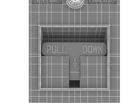 Fire Alarm 3D Model