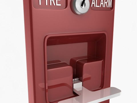 Brandalarm 3D Model