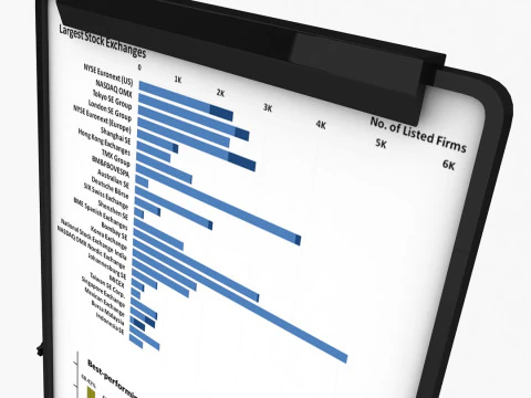 Flip Chart 3D Model