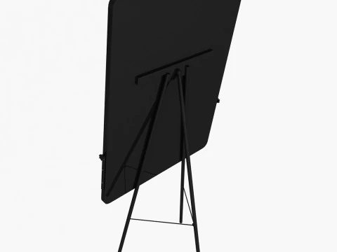 Flip Chart 3D Model