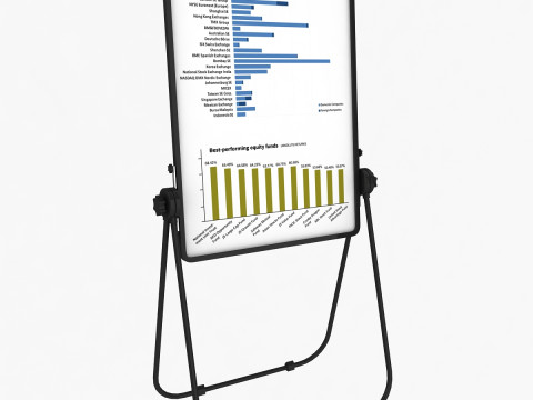 Flip-over-ezel 3D Model