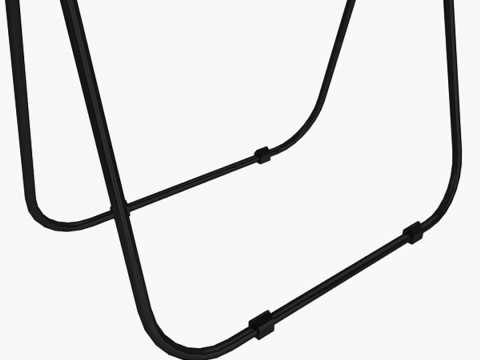 Flip Chart Şövale 3D Model