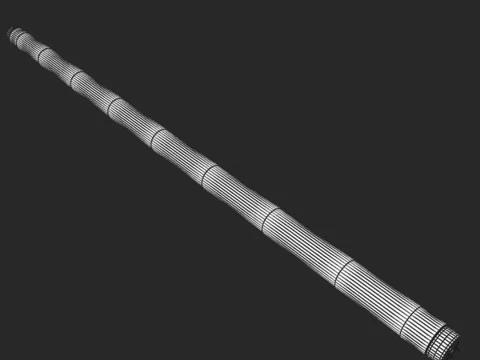 Fluorescent Tube 3D Model