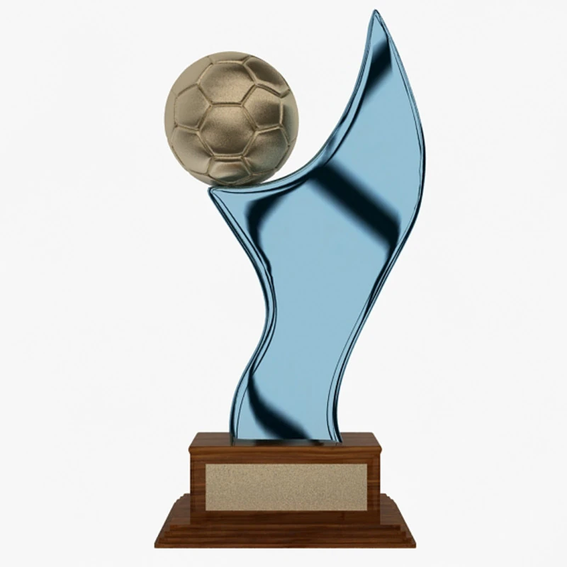Trofeo de f&uacute;tbol Modelo 3D .c4d .max .obj .3ds .fbx .stl .blend 