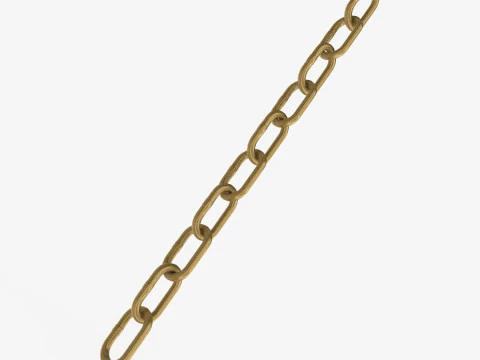 Golden Chain 3D Model