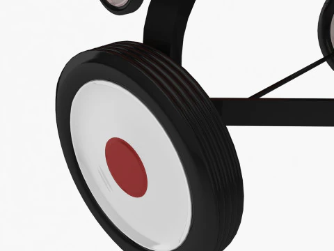 Childs Wagon 3D Model