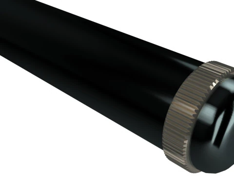 Dual Head Taylor Hammer with Rubber Cap Silver 3D Model