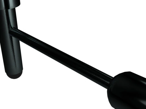 Dual Head Taylor Hammer with Rubber Cap Silver 3D Model