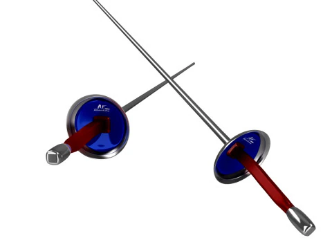 Fencing Foil 3D Model