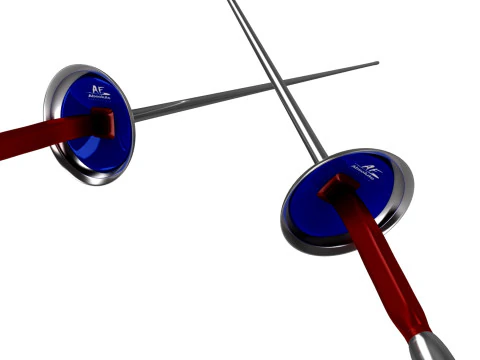 Fencing Foil 3D Model