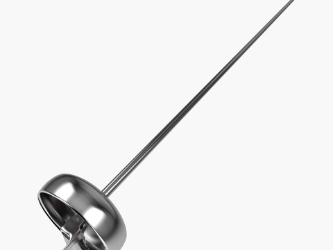 Arme d'épée d'entraînement d'escrime Modèle 3D